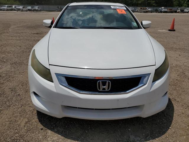 1HGCS12878A019250 - 2008 HONDA ACCORD EXL WHITE photo 5