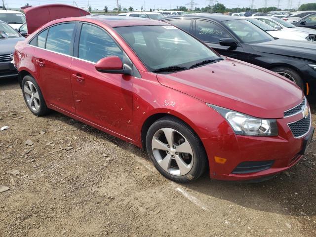 1G1PG5S92B7212078 - 2011 CHEVROLET CRUZE LT RED photo 4