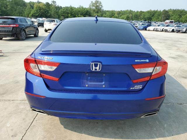 1HGCV2F39LA014779 - 2020 HONDA ACCORD SPORT ლურჯი ფოტო 6