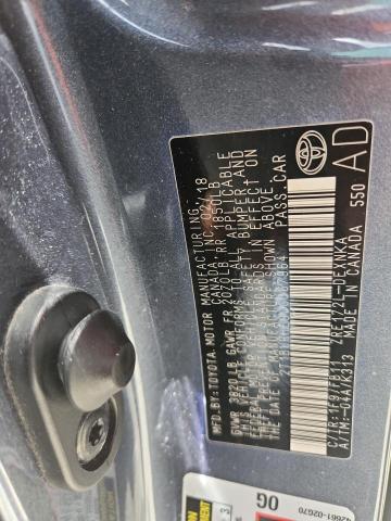 2T1BURHE9JC067964 - 2018 TOYOTA COROLLA L Сұр фото 13