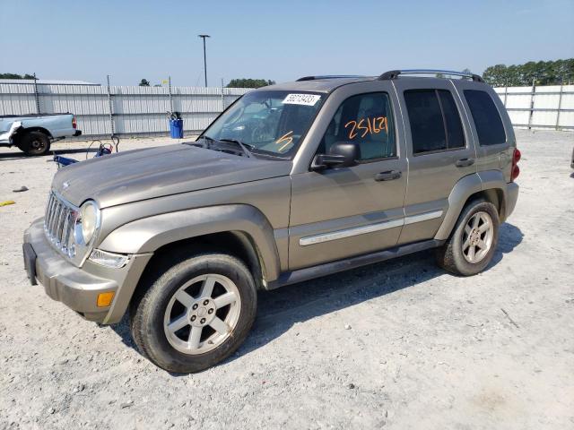 1J4GK58K27W545484 - 2007 JEEP LIBERTY LIMITED GOLD photo 1