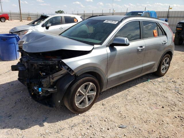 KNDCR3LE3P5067877 - 2023 KIA NIRO EX GRAY photo 1