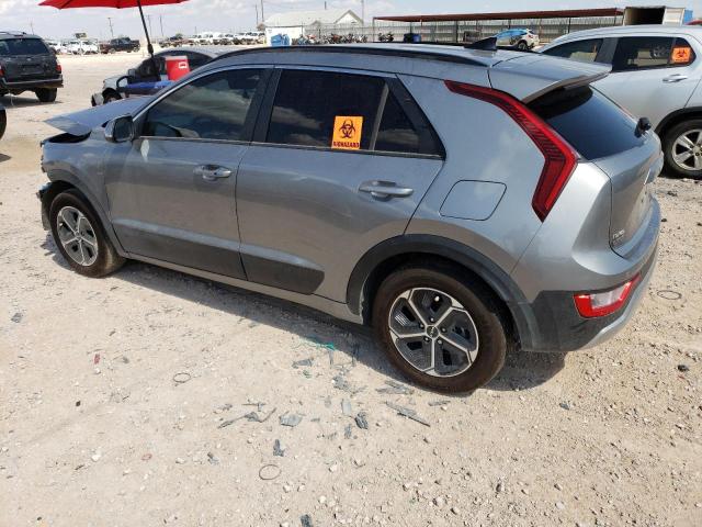 KNDCR3LE3P5067877 - 2023 KIA NIRO EX GRAY photo 2