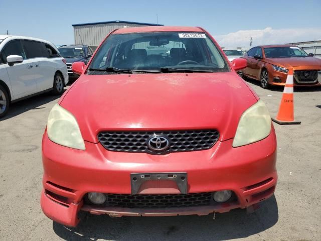 2T1KR32E04C205970 - 2004 TOYOTA COROLLA MA XR RED photo 5