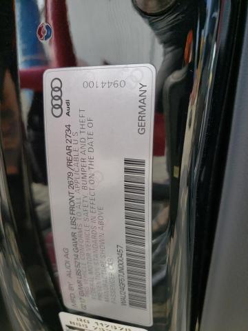 WAU24GF57JN000457 - 2018 AUDI S5 PRESTIGE BLACK photo 12