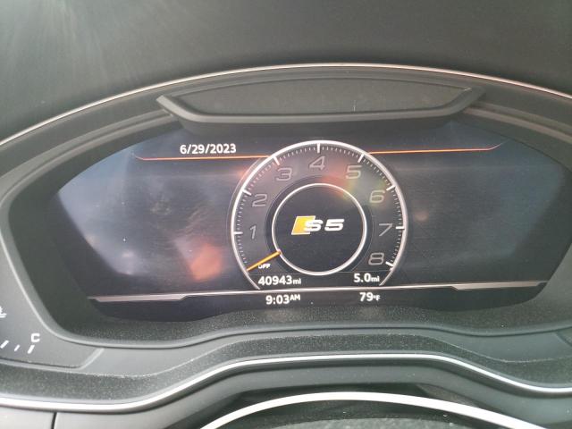 WAU24GF57JN000457 - 2018 AUDI S5 PRESTIGE BLACK photo 9