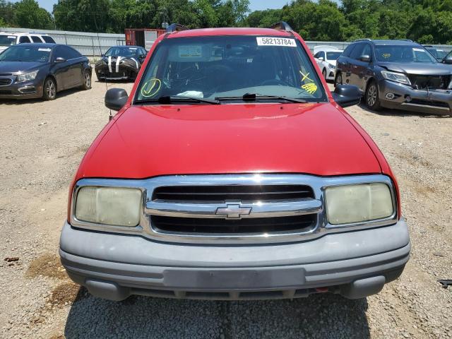 2CNBJ13C736944287 - 2003 CHEVROLET TRACKER RED photo 5