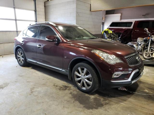 JN1BJ0RR2HM402553 - 2017 INFINITI QX50 MAROON photo 4