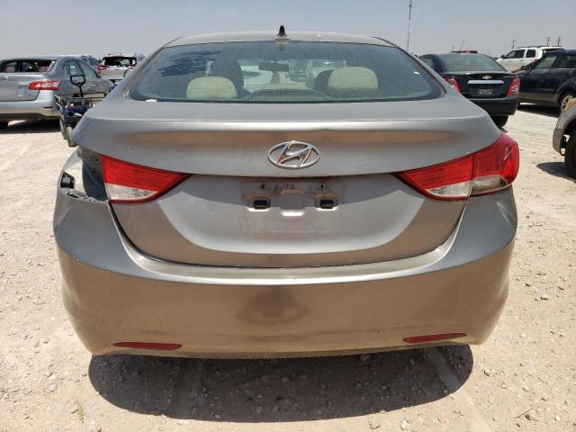 5NPDH4AE1BH010862 - 2011 HYUNDAI ELANTRA GLS GRAY photo 6