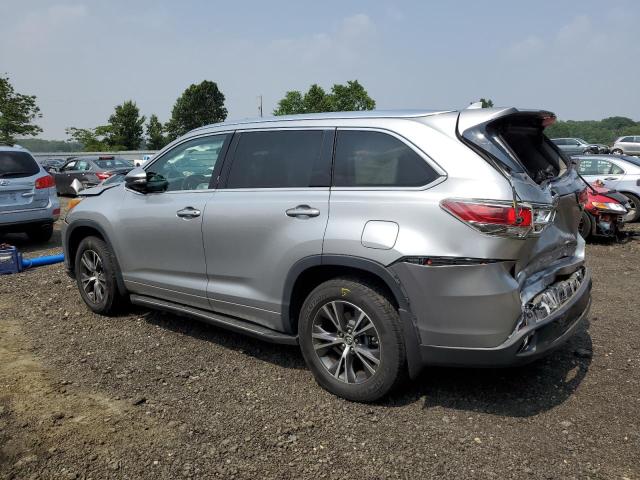 5TDJKRFH1GS502801 - 2016 TOYOTA HIGHLANDER XLE Արծաթագույն լուսանկար 2