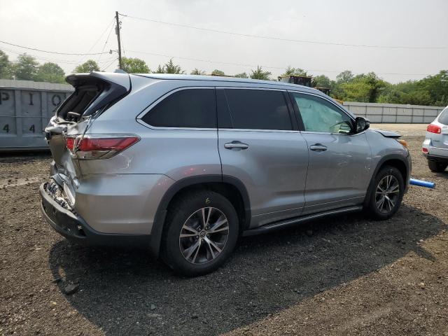 5TDJKRFH1GS502801 - 2016 TOYOTA HIGHLANDER XLE Արծաթագույն լուսանկար 3