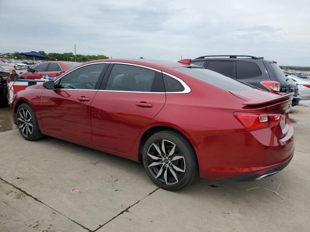 1G1ZG5ST8MF042144 - 2021 CHEVROLET MALIBU RS BURGUNDY photo 2