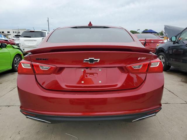 1G1ZG5ST8MF042144 - 2021 CHEVROLET MALIBU RS BURGUNDY photo 6