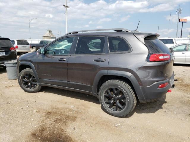 1C4PJMBS9HW663884 - 2017 JEEP CHEROKEE TRAILHAWK CHARCOAL photo 2