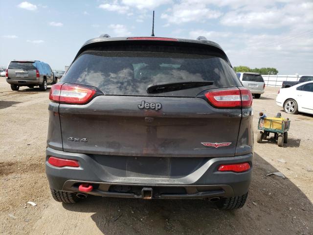 1C4PJMBS9HW663884 - 2017 JEEP CHEROKEE TRAILHAWK CHARCOAL photo 6