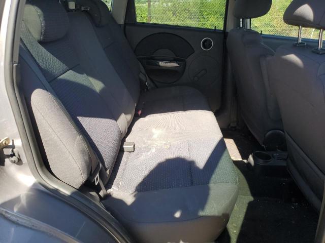 KL1TD66677B773862 - 2007 CHEVROLET AVEO BASE GRAY photo 10