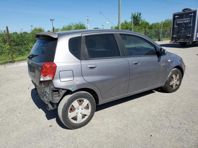 KL1TD66677B773862 - 2007 CHEVROLET AVEO BASE GRAY photo 3