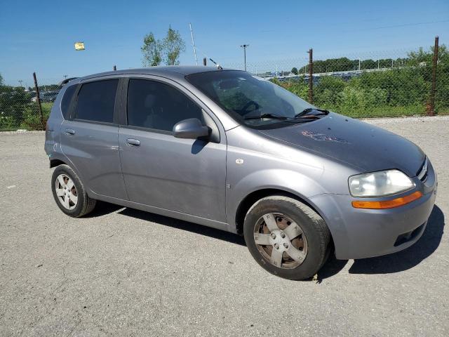 KL1TD66677B773862 - 2007 CHEVROLET AVEO BASE GRAY photo 4