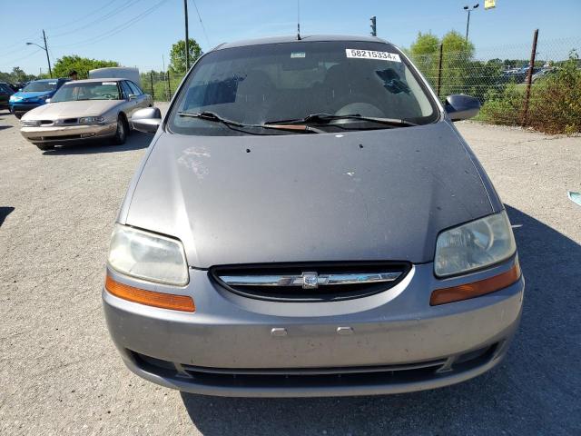 KL1TD66677B773862 - 2007 CHEVROLET AVEO BASE GRAY photo 5
