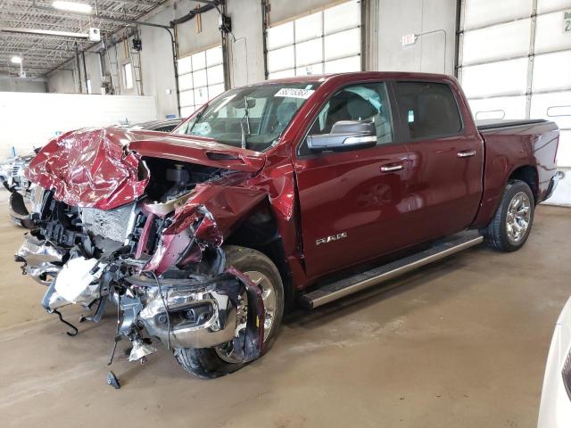 1C6SRFFT8KN855142 - 2019 RAM 1500 BIG HORN/LONE STAR RED photo 1