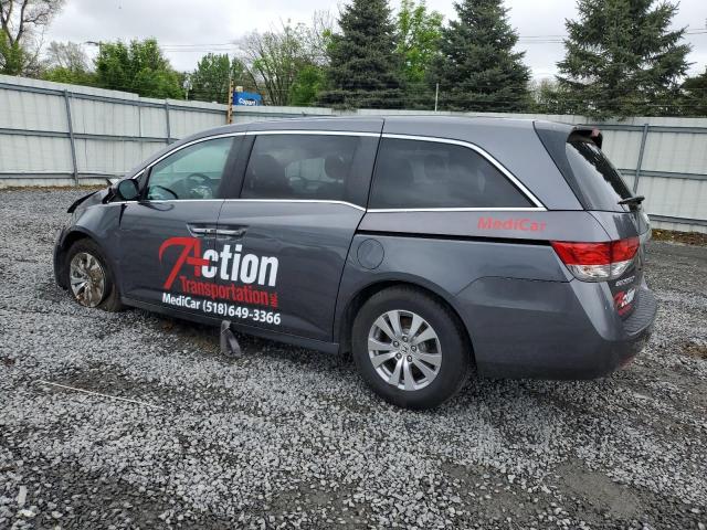 5FNRL5H41GB084389 - 2016 HONDA ODYSSEY EX GRAY photo 2