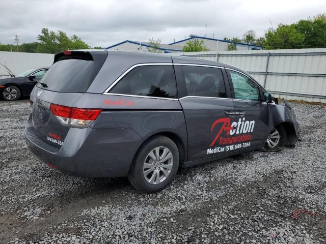 5FNRL5H41GB084389 - 2016 HONDA ODYSSEY EX GRAY photo 3