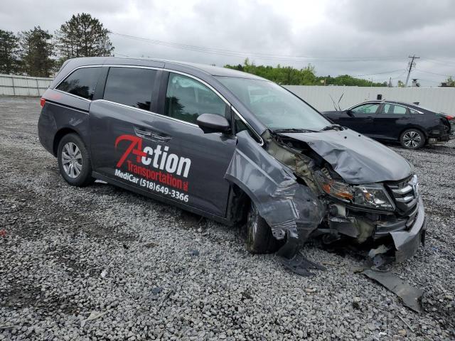 5FNRL5H41GB084389 - 2016 HONDA ODYSSEY EX GRAY photo 4