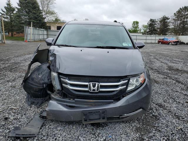5FNRL5H41GB084389 - 2016 HONDA ODYSSEY EX GRAY photo 5
