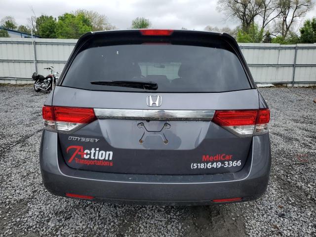 5FNRL5H41GB084389 - 2016 HONDA ODYSSEY EX GRAY photo 6