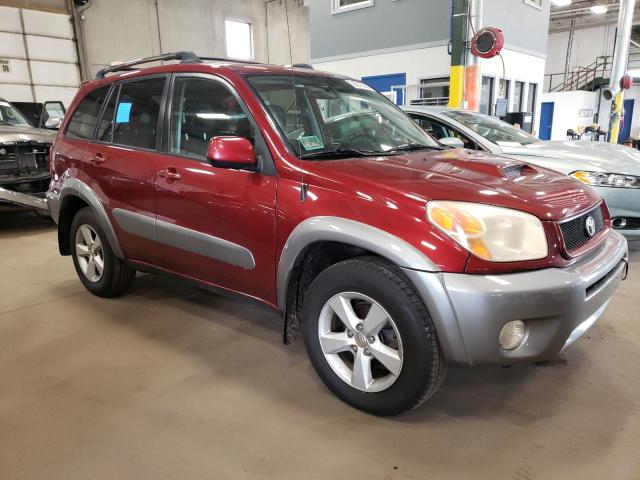 JTEGD20V550069294 - 2005 TOYOTA RAV4 RED photo 4