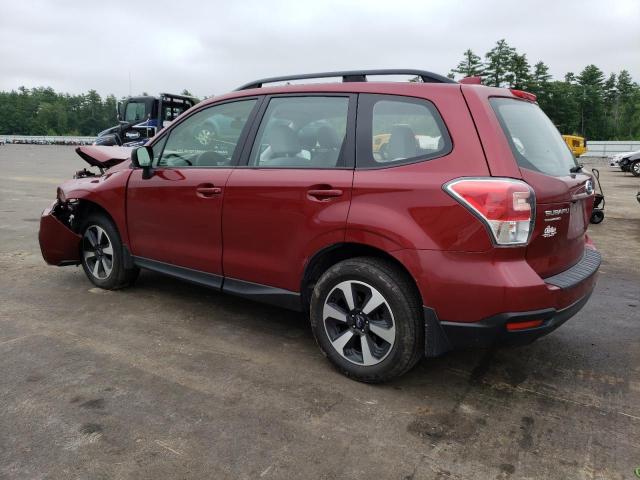 JF2SJABC5HH489321 - 2017 SUBARU FORESTER 2.5I MAROON photo 2