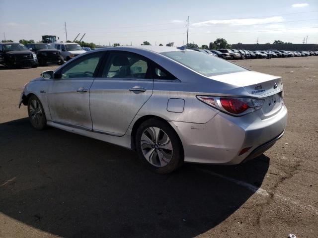 KMHEC4A4XDA083261 - 2013 HYUNDAI SONATA HYBRID SILVER photo 2