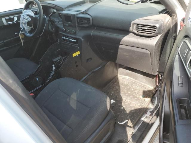 1FM5K8AW0NNA01236 - 2022 FORD EXPLORER POLICE INTERCEPTOR Білий фото 8