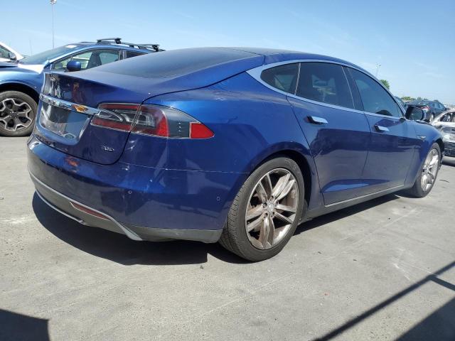 5YJSA1E29GF128626 - 2016 TESLA MODEL S BLUE photo 3