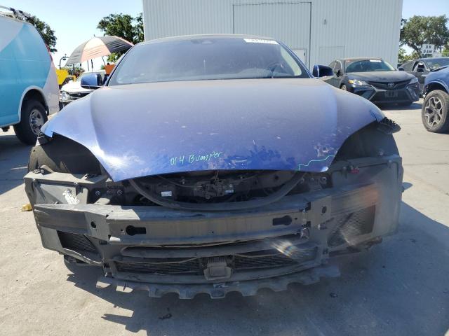 5YJSA1E29GF128626 - 2016 TESLA MODEL S BLUE photo 5