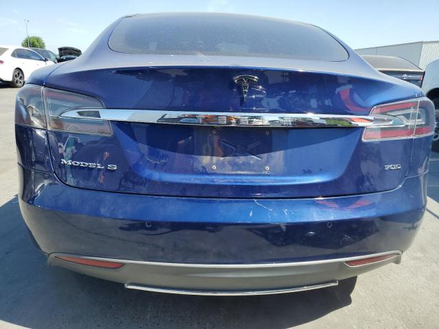 5YJSA1E29GF128626 - 2016 TESLA MODEL S BLUE photo 6