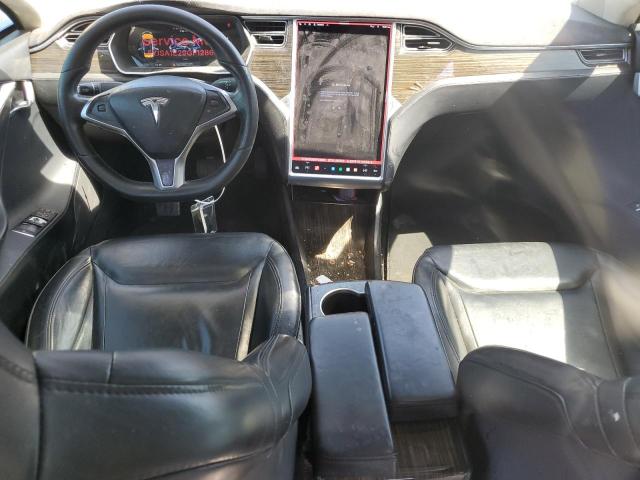 5YJSA1E29GF128626 - 2016 TESLA MODEL S BLUE photo 8