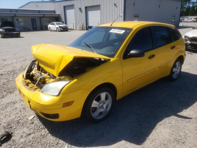 1FAFP37N37W121885 - 2007 FORD FOCUS ZX5 YELLOW photo 1
