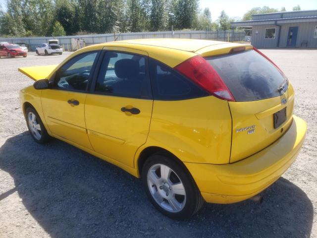 1FAFP37N37W121885 - 2007 FORD FOCUS ZX5 YELLOW photo 2