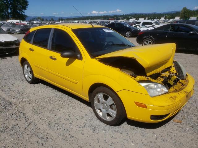 1FAFP37N37W121885 - 2007 FORD FOCUS ZX5 YELLOW photo 4