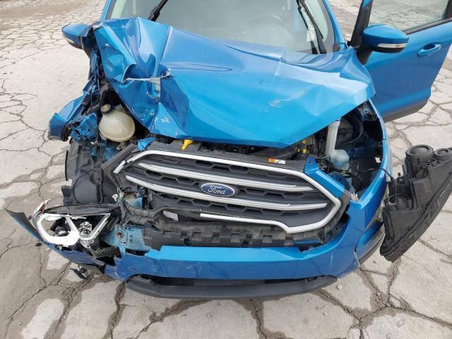 MAJ3S2GE6KC279434 - 2019 FORD ECOSPORT SE ლურჯი ფოტო 12