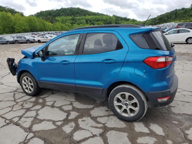MAJ3S2GE6KC279434 - 2019 FORD ECOSPORT SE ლურჯი ფოტო 2