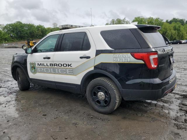 1FM5K8AR8GGA97151 - 2016 FORD EXPLORER POLICE INTERCEPTOR ორფეროვანი ფოტო 2