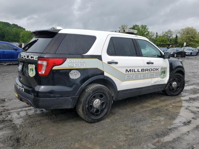 1FM5K8AR8GGA97151 - 2016 FORD EXPLORER POLICE INTERCEPTOR ორფეროვანი ფოტო 3