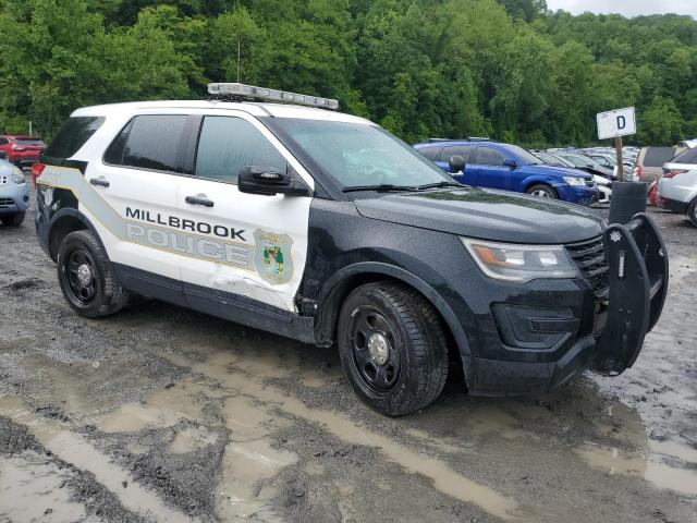 1FM5K8AR8GGA97151 - 2016 FORD EXPLORER POLICE INTERCEPTOR ორფეროვანი ფოტო 4