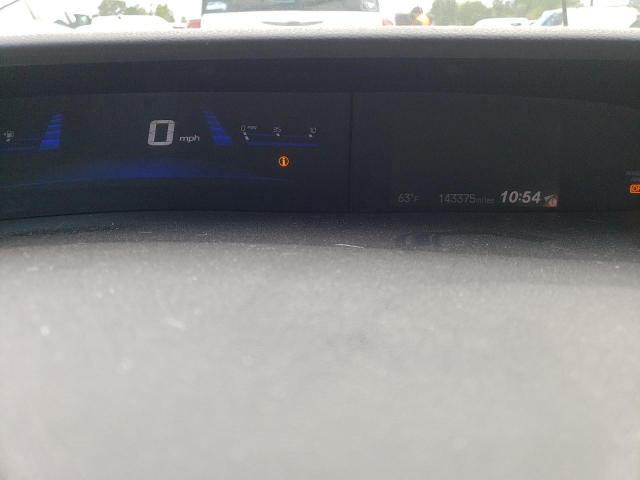 2HGFG3B82DH521704 - 2013 HONDA CIVIC EX 银色 照片 9