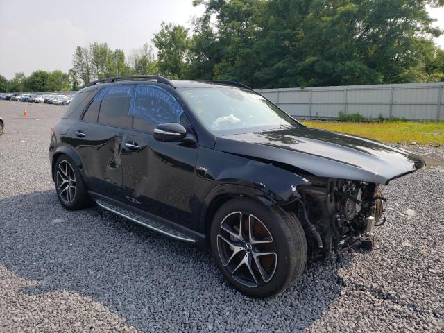 4JGFB6BB1MA360752 - 2021 MERCEDES-BENZ GLE AMG 53 4MATIC BLACK photo 4