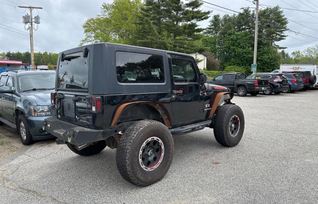 1J4FA24168L582227 - 2008 JEEP WRANGLER X BLACK photo 4
