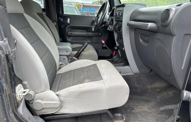 1J4FA24168L582227 - 2008 JEEP WRANGLER X BLACK photo 5