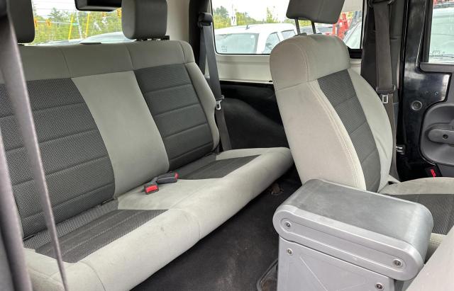 1J4FA24168L582227 - 2008 JEEP WRANGLER X BLACK photo 6